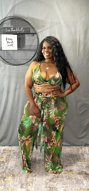 3 Piece Caribbean Swim Set